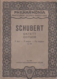 Philharmonia-partturen SCHUBERT No 356